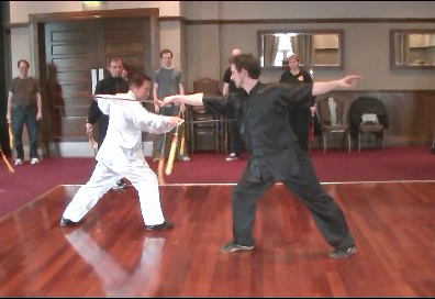 Practicing the Wudang Sword